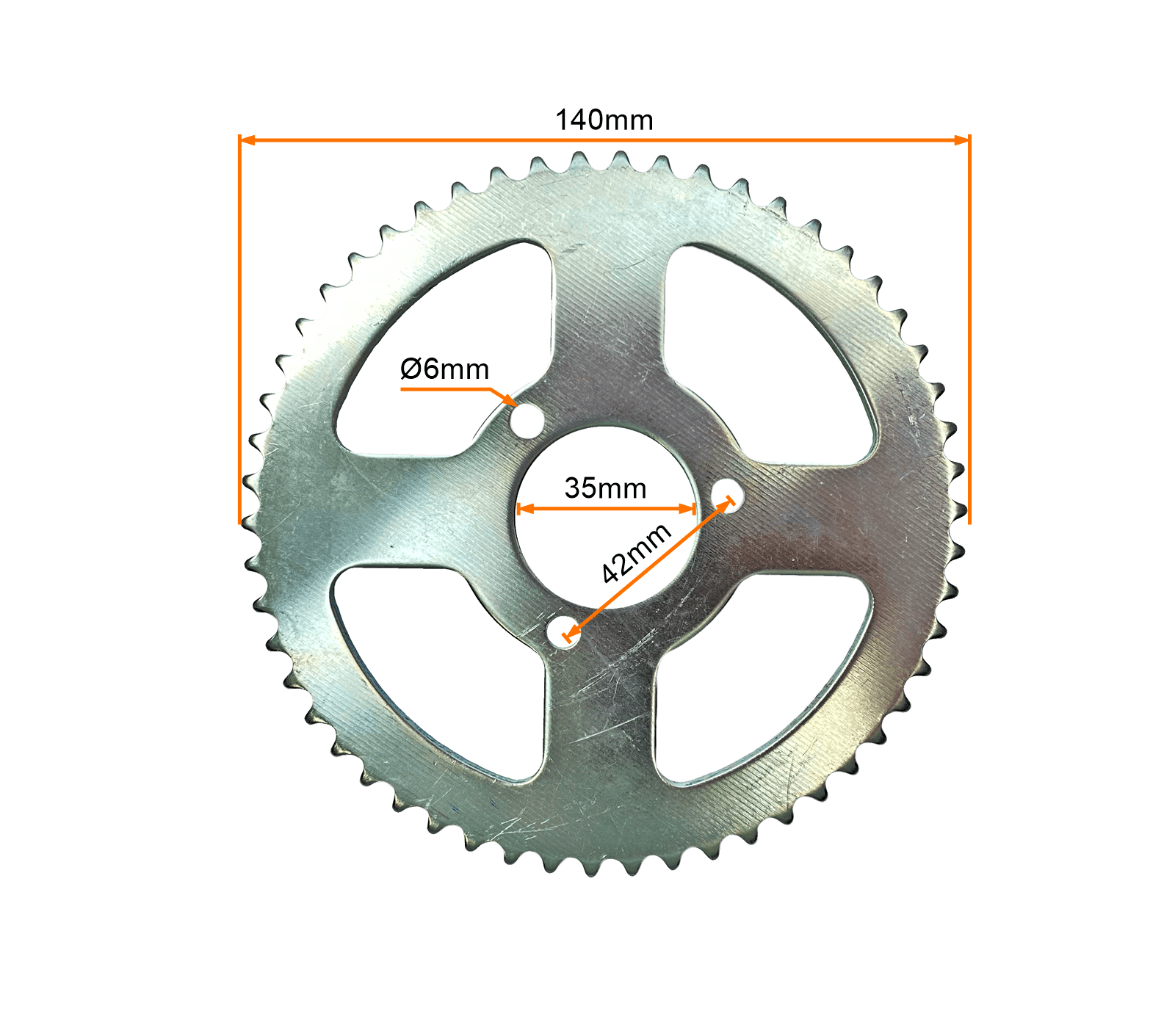 Zębatka Tył Pocket T8f 54 Zęby Śr.Wew 35mm MotoGeneric - zdjęcie 2