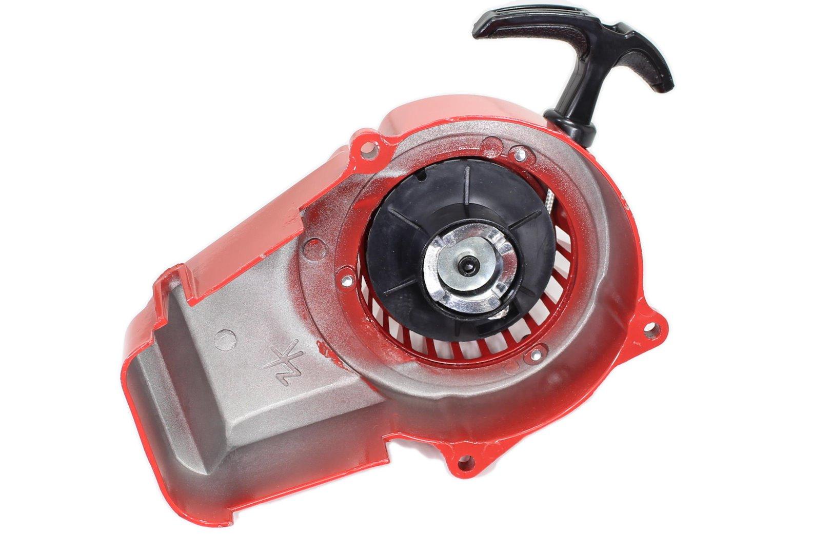 Pokrywa silnika pocket szarpak aluminiowy czerwony - zdjęcie 2