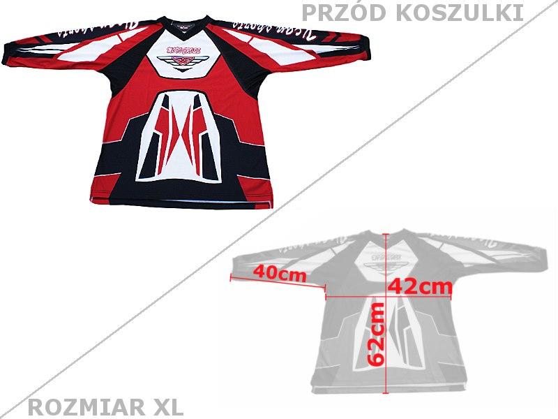 Koszulka vt07 youth mała red xl | ROY06657