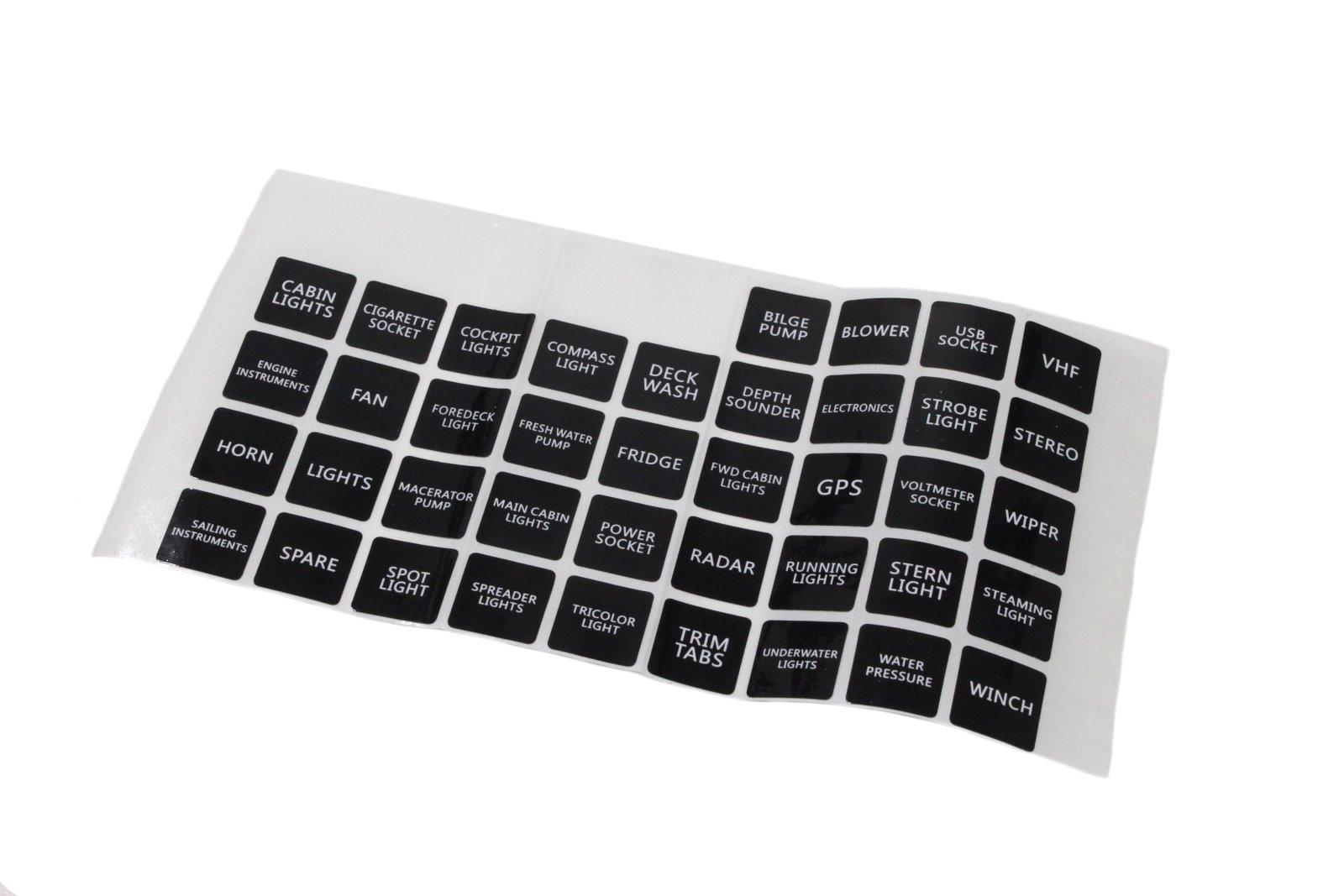 Panel przełączników 5 przełączników 2 porty - zdjęcie 3