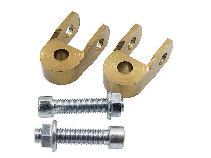 Przedłużka amortyzatora tył skuter złota 2kpl