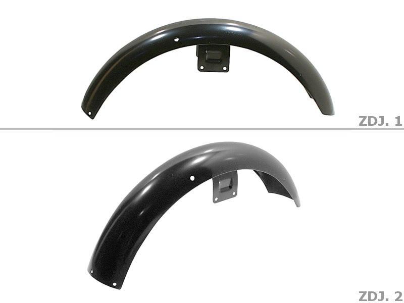 Błotnik przód simson s51 metal czarny hun