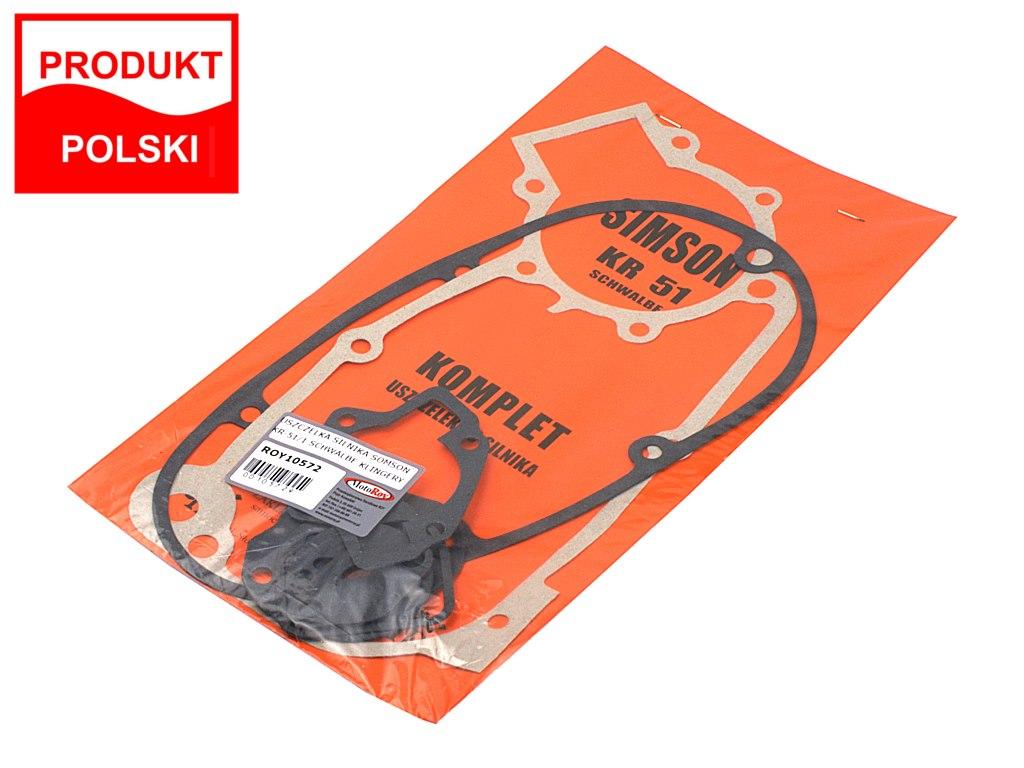 Uszczelka simson kr-51/1 schwalbe klingeryt kpl duży