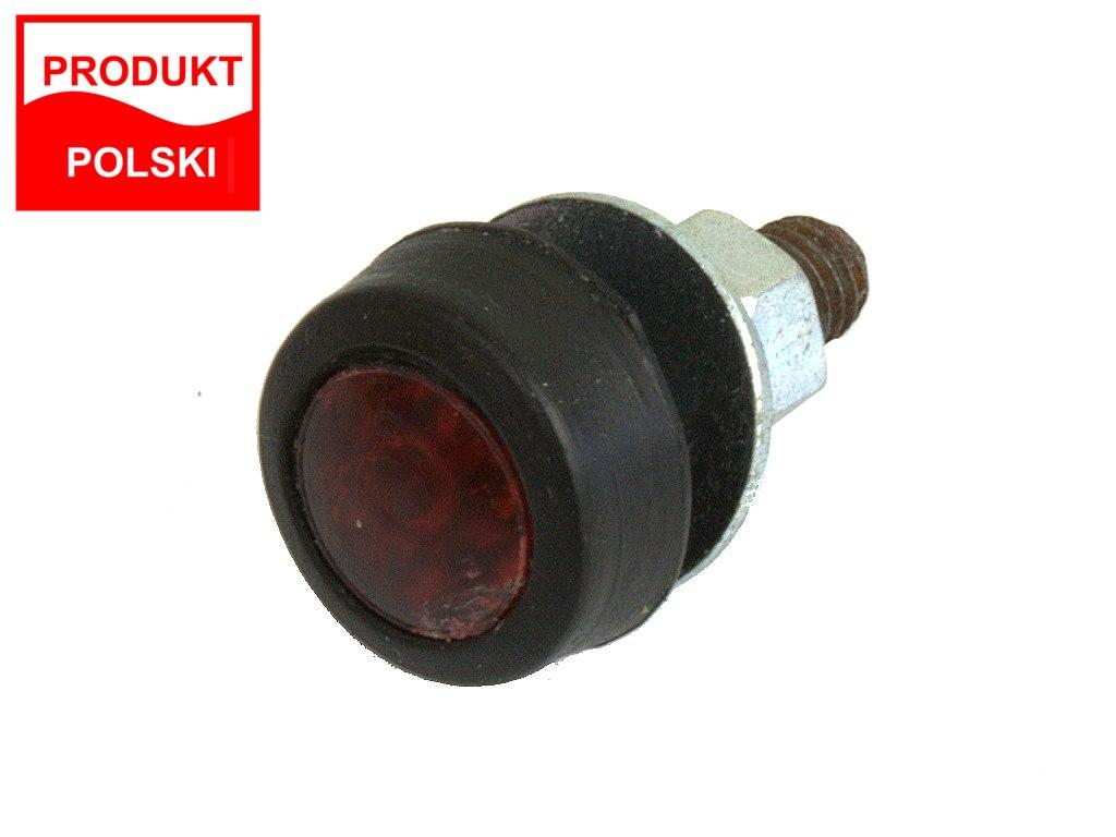 Śruba tablicy rejestracyjnej z odblaskiem