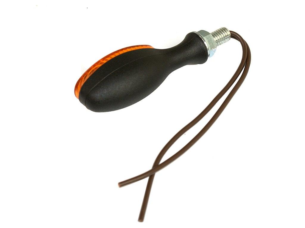 Kierunkowskaz mini micro pomarańczowy łezka - zdjęcie 2