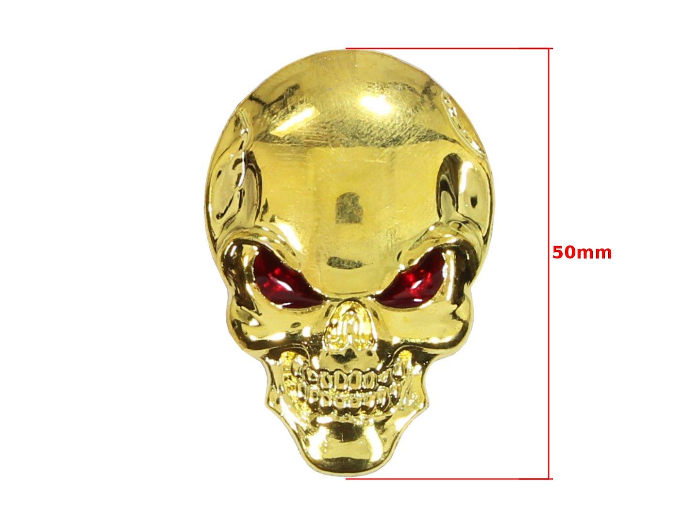 Emblemat znaczek czaszka mod 3 | ROY13049