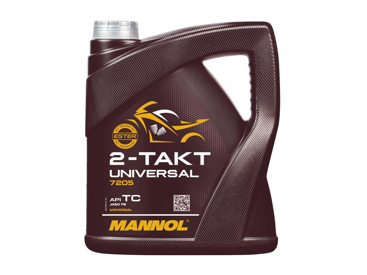 Olej mannol 2-takt uniwersal mineralny do mieszanki 4l