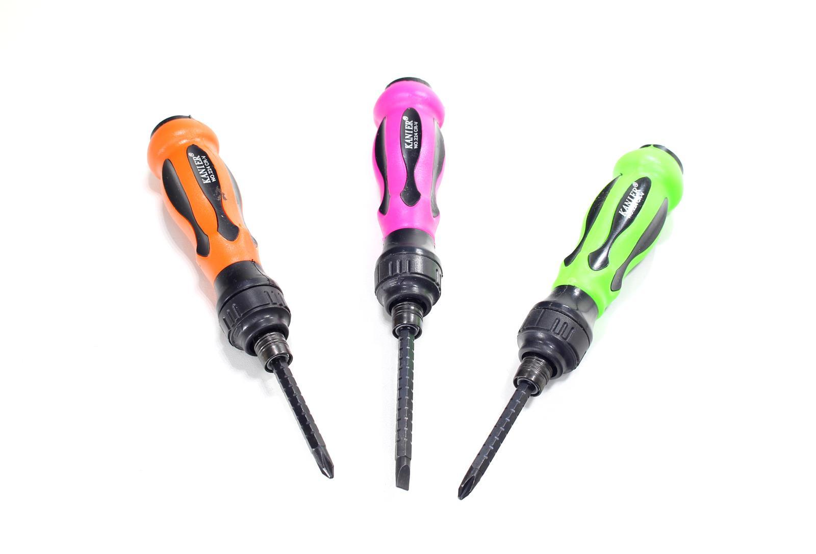 Śrubokręt krzyżakowy-płaski regulowany | ROY13483