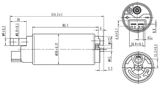 Pompa paliwa suzuki burgman 250-400 rms | RMS121660030 - zdjęcie 2