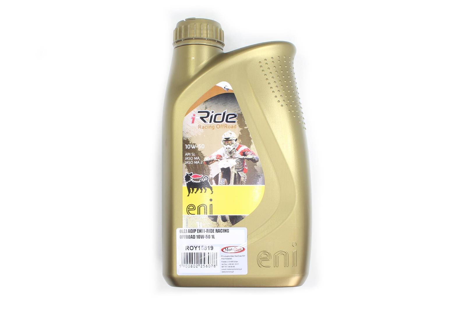Olej agip eni i-ride racing offroad 10w-50 1l