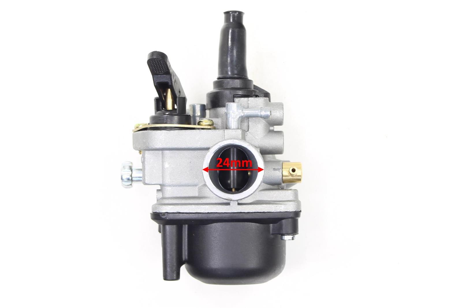 Gaźnik tomos a55 phva 17.5mm 1407 aprilia piaggio gilera derbi vespa ssanie ręczne fu - zdjęcie 4