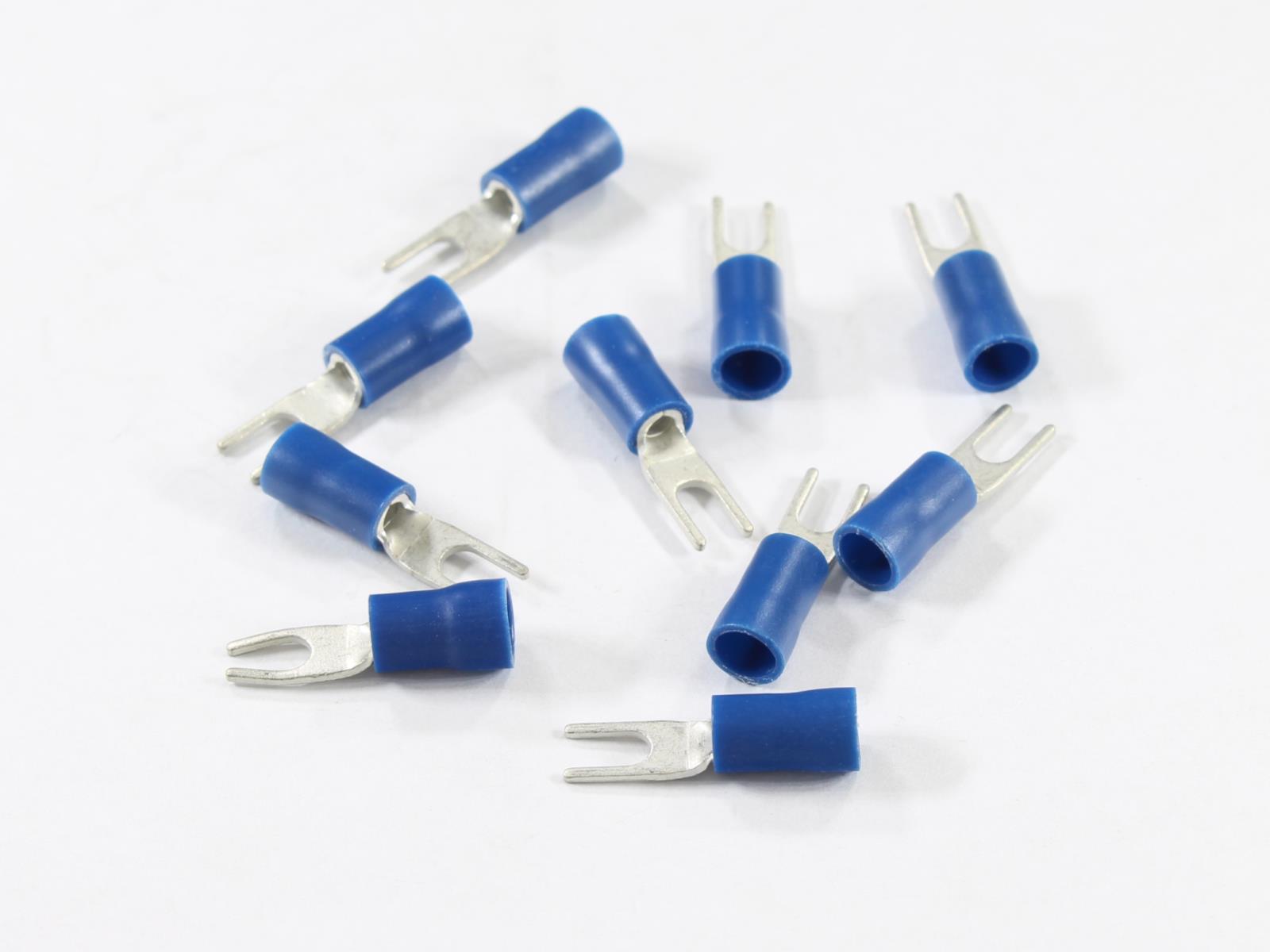 Końcówka widełkowa m3 izolowana3,2mm1,5-2,5mm