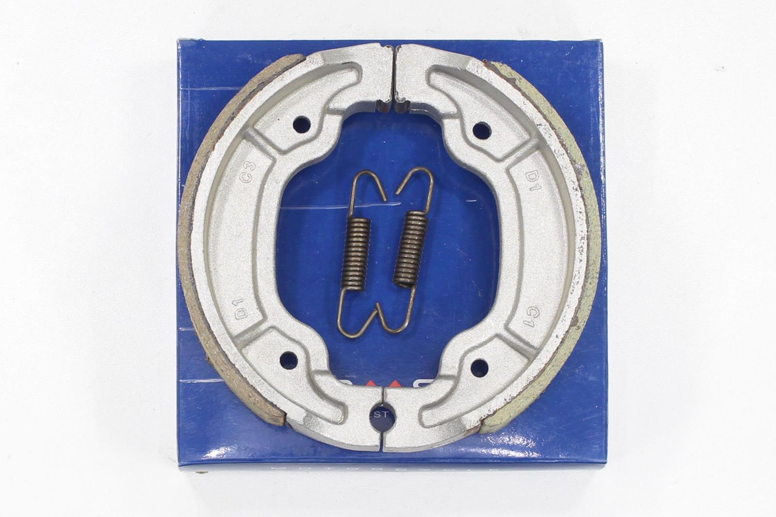 Szczęki hamulcowe tył aprilia benelli cpi generic italjet mbk yamaha 130x28mm 100-600cc rms modeli aprilia-scarabeo benelli-k2 cpi-aragon italjet-millennium mbk-ovetto/booster/nitro/flame/skyliner/vertex yamaha-bw's/neo's - zdjęcie 2