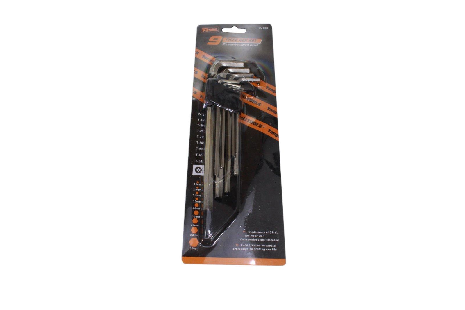 Klucze imbusowe krótkie yl-001 gx-7107 | ROY30402