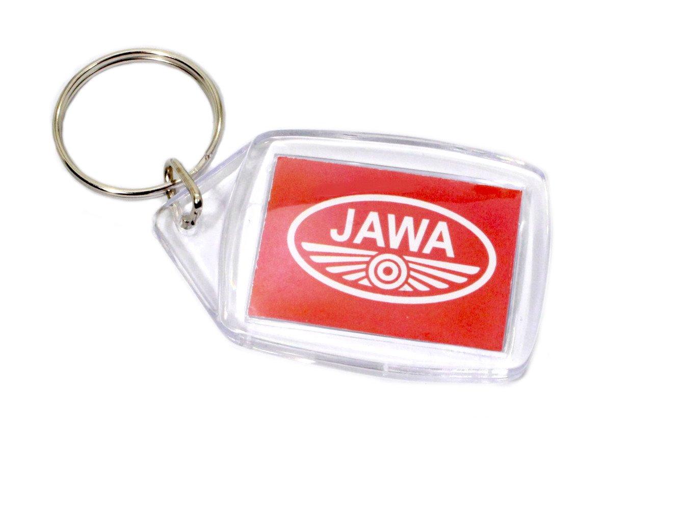Brelok breloczek jawa biało czerwony k10 - zdjęcie 2