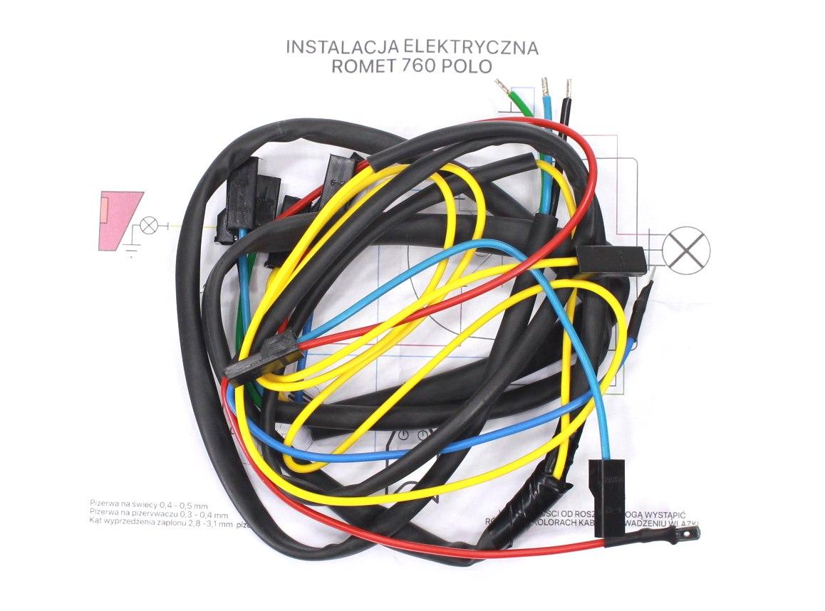 Instalacja wiązka romet 760 polo ml | ROY30959