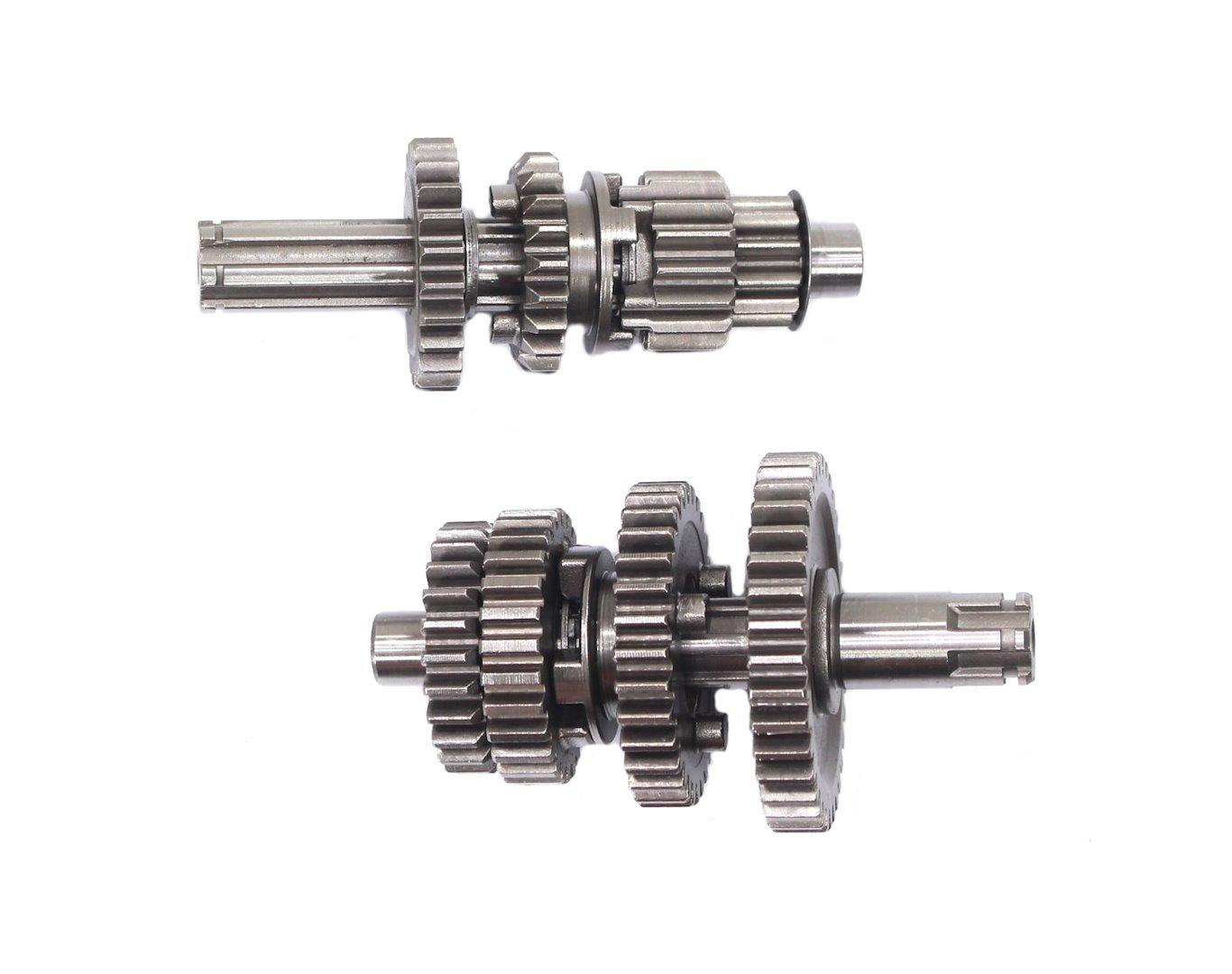 Wałek skrzyni biegów cross street 125 4 biegi kpl tz