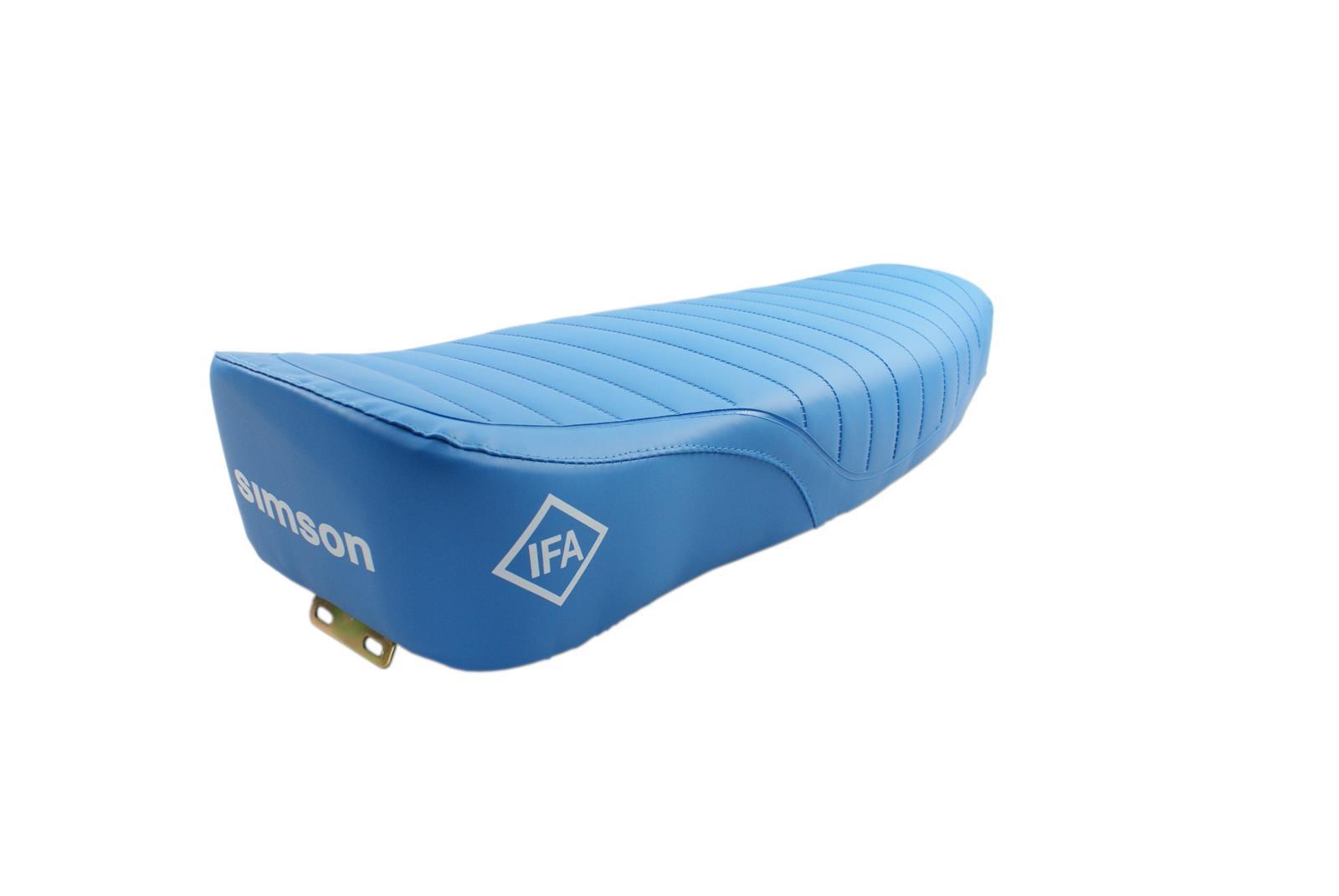 Siedzenie fotel kanapa simson enduro pikowane niebieskie - zdjęcie 2