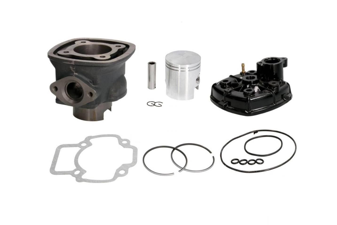 Cylinder Żeliwny Z Głowicą 4 Kątną Szarą Power Force Basic Piaggio Nrg Apri