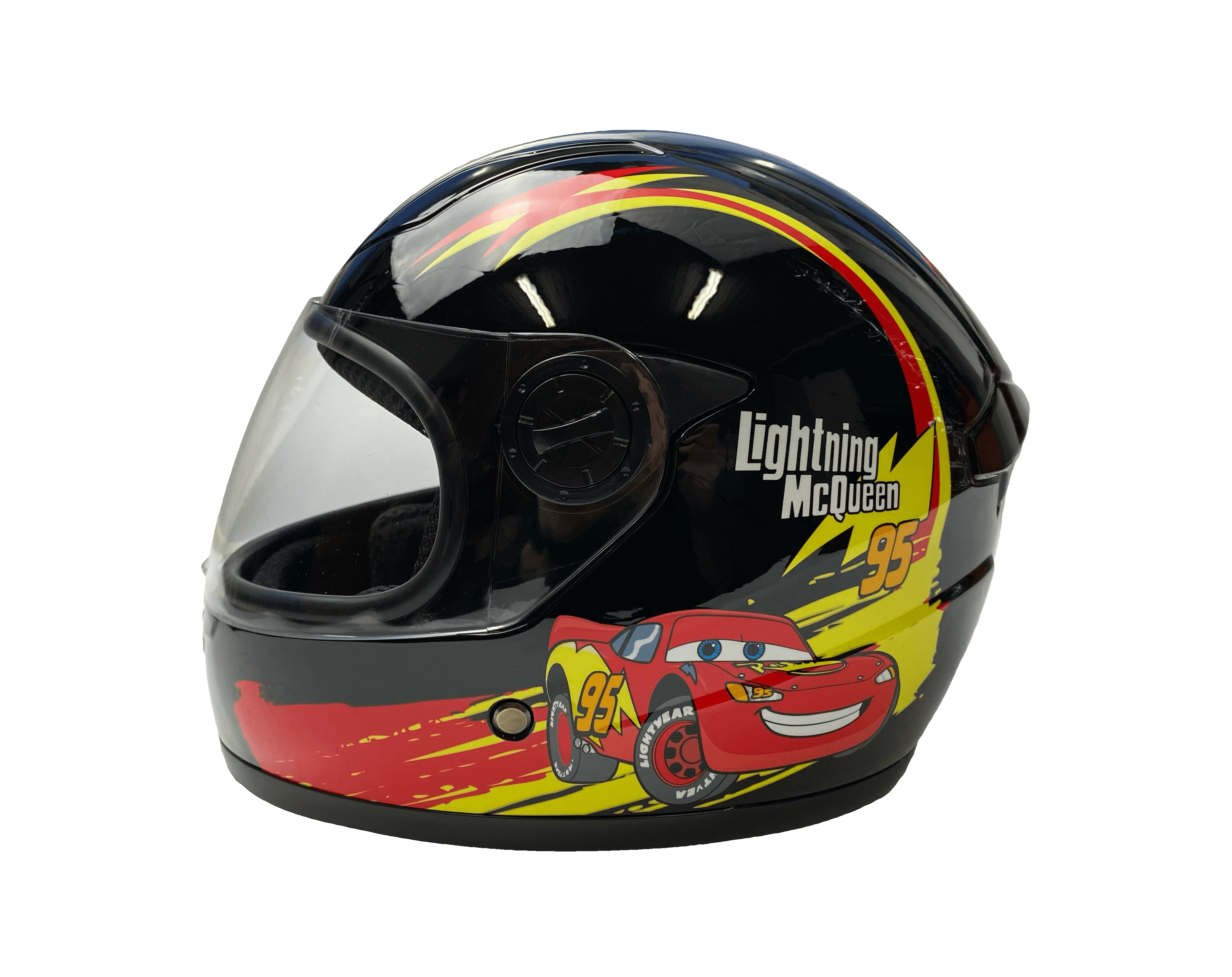 Kask Md-E506 Integralny Dziecięcy Auta Czarny Ce MotoGeneric