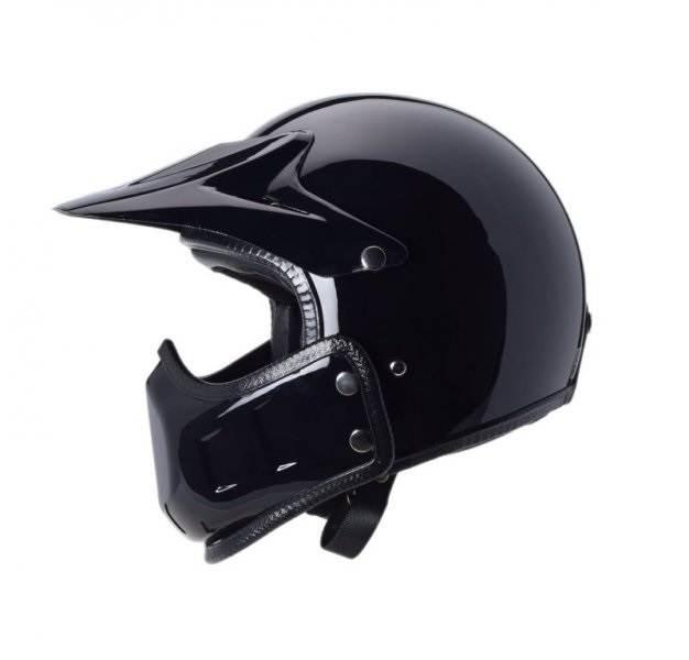 Kask awina xl wypinana szczęka czarny tn8658e