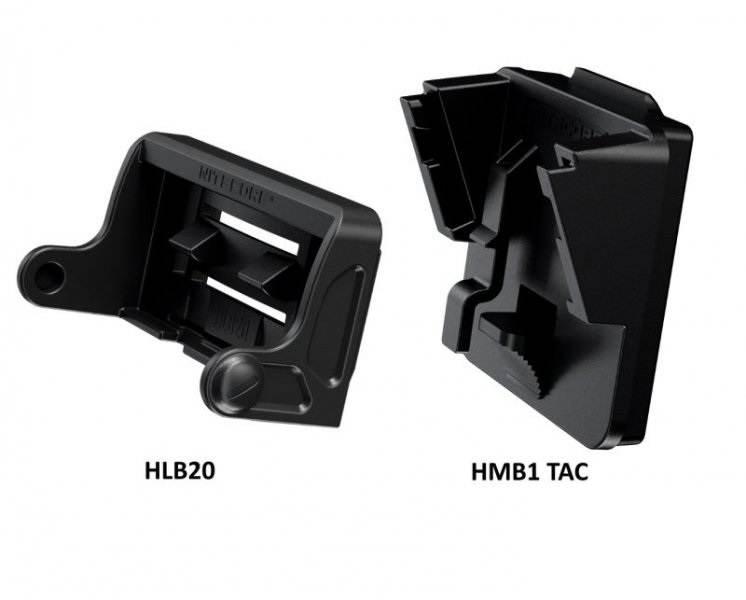 Uchwyt na kask do latarek czołowych | NE20HMB01TAC