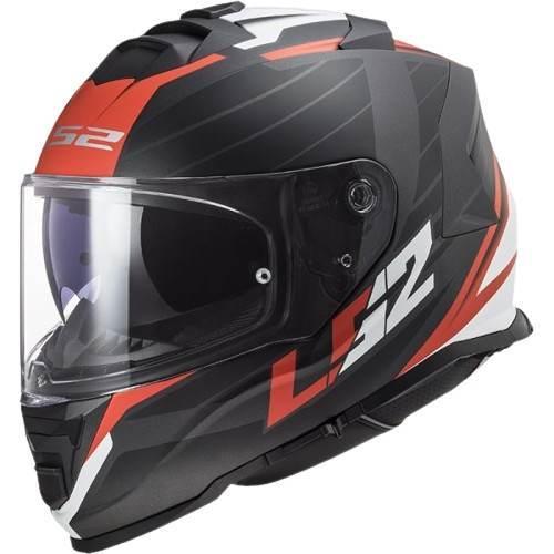 Kask ls2 ff800 storm ii nerve mBlack red m 06