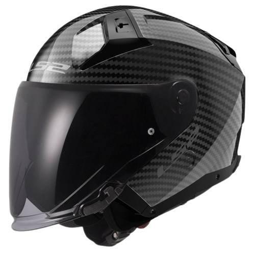 Kask ls2 of603 infinity ii carbon solid-06 l