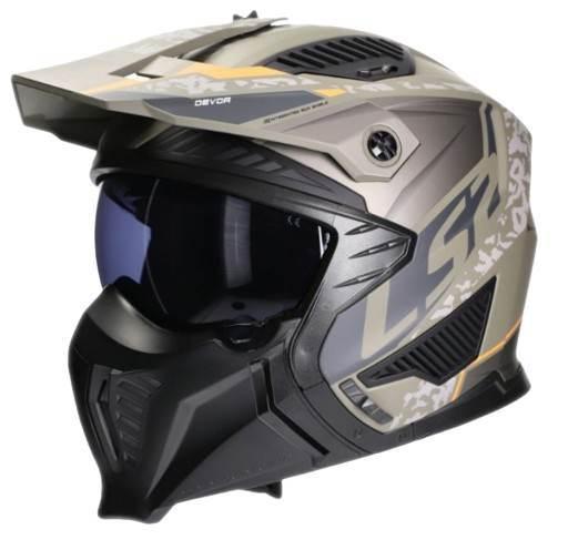 Kask ls2 of606 drifter devor matt sand-06 l