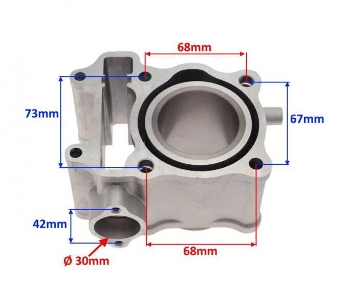 Cylinder tłok pierścienie komplet honda sh125 - zdjęcie 3