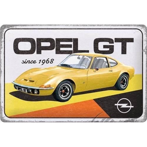 Tablica plakat 20x30 opel gt 22334 | NAR22334
