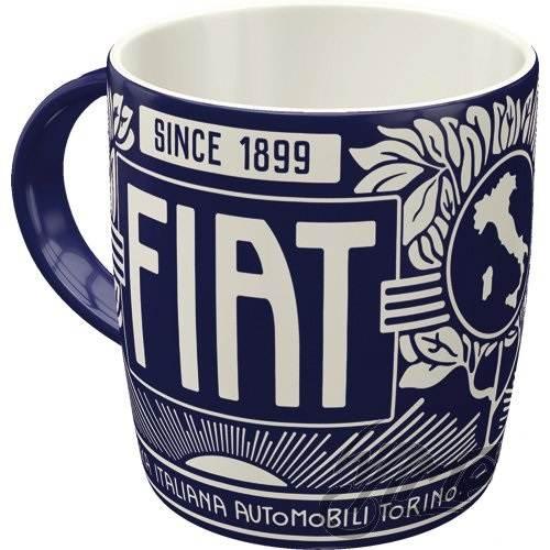 Kubek fiat since 1899 logo blue 43069 | NAR43069