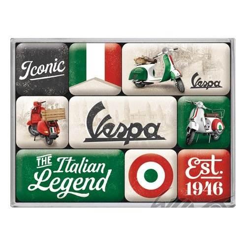 Magnes vespa italian legend 9 szt 83125 | NAR83125