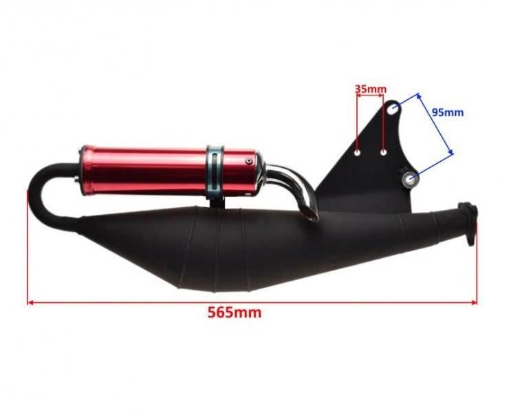 Tłumik sportowy 2t euro 2 | ZBF8001CR - zdjęcie 2