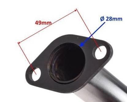 Tłumik kolanko 125 gy6 4t | ZV8003 - zdjęcie 3