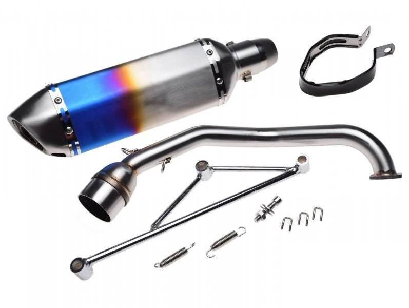 Tłumik kolanko 125 gy6 4t | ZV8003