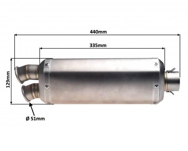 Tłumik uniwersalny . | AW8381 - zdjęcie 2