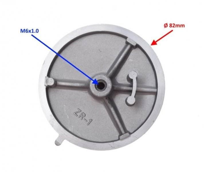 Pokrywa głowicy lewa silnik yx140 | PTB0042 - zdjęcie 2