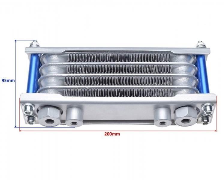 Chłodnica oleju uniwersalna pit bike | PTB0702 - zdjęcie 3