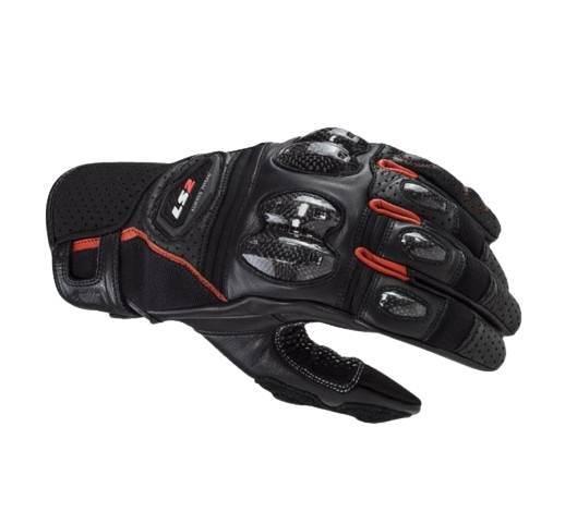 Rękawice ls2 spark 2 man black red 3xl | AK70061F01328