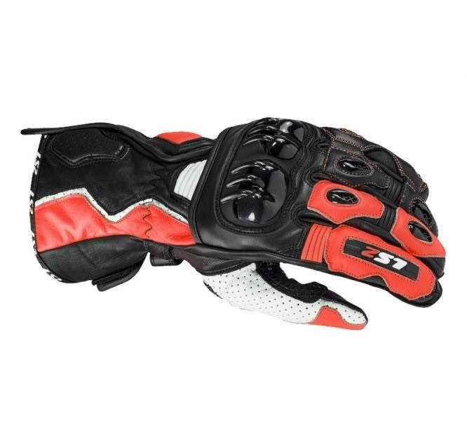 Rękawice ls2 swift racing man black red xl
