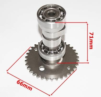 Wałek Rozrządu 4t Gy6 125ccm Motogeneric - zdjęcie 2