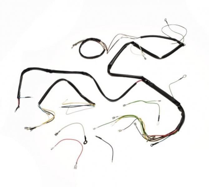 Instalacja elektryczna wsk125 m06 b3 czarna