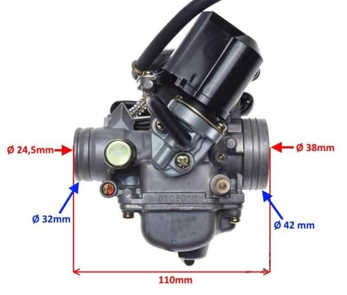 Gaźnik do shineray atv150 gy6 150cc | ZQC3002 - zdjęcie 6