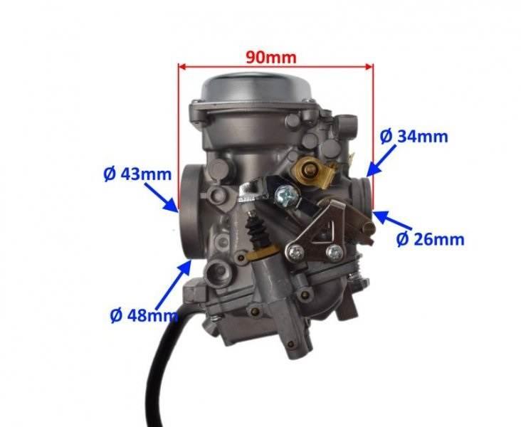 Gaźnik kpl do yamaha virago 250 | AY56749 - zdjęcie 2