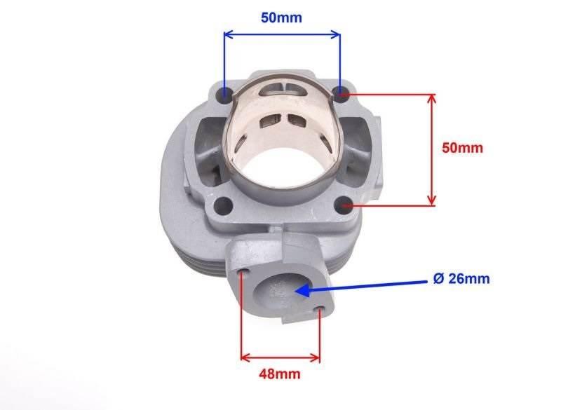 Cylinder 70 cc 2t 47,00mm 2t ceramiczny wm - zdjęcie 2