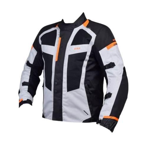 Kurtka ls2 scout man black grey orange xl
