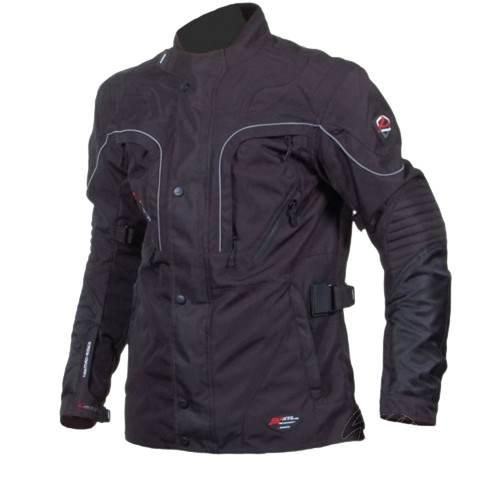 Kurtka leoshi frontier s czarna | LS018J13LONG