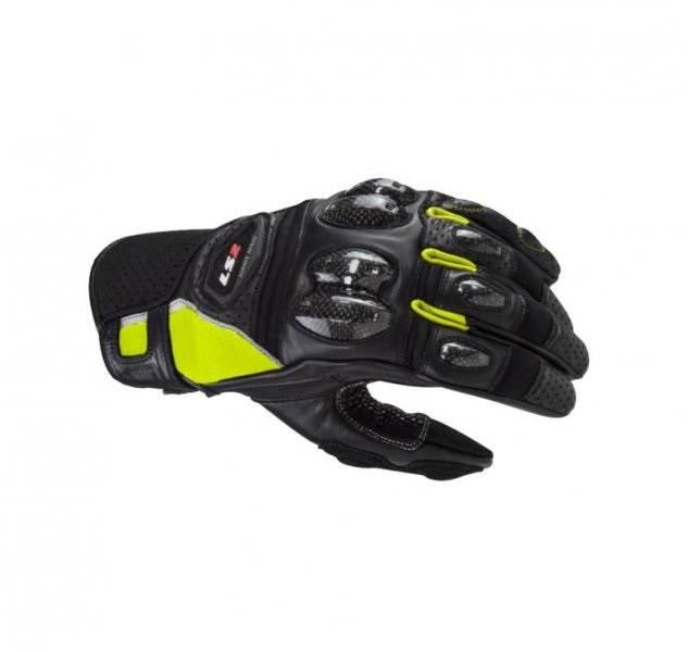 Rękawice ls2 spark 2 man black h-v l | AK70061F01545