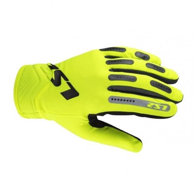 Rękawice ls2 bend man h-v yellow grey l | AK70140S01545